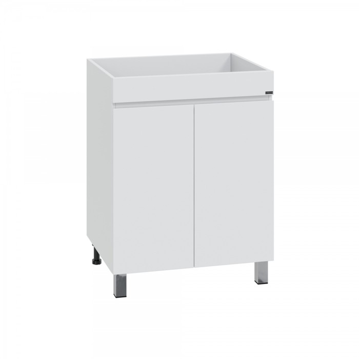 Тумба напольная «СаНта», под раковину СаНта «Марс 59», 2 двери, цвет белый
