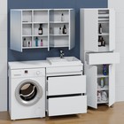 Тумба напольная «СаНта», под раковину СаНта «Марс 69», 2 ящика, цвет белый - Фото 4