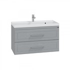 Тумба СаНта «Венера 100» дуб серый, подвесная с раковиной «Classic 100»  (артикул 10014155)  большой выбор товаров оптом и в розницу по низким ценам с доставкой