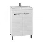 Тумба напольная «СаНта. Родос 60», с раковиной «Фостер 60», цвет белый - Фото 3