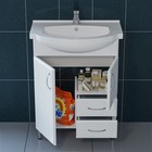 Тумба напольная «СаНта. Элеганс 65», с раковиной «Элеганс 65», цвет белый  (артикул 10014195)  большой выбор товаров оптом и в розницу по низким ценам с доставкой