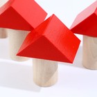 Конструктор деревянный «Строительный набор. Радужный» - Фото 5