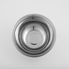 Миска глубокая из нержавеющей стали Доляна «Индия», 1,9 л, d=24 см - Фото 2