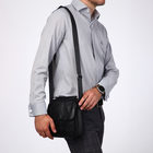 Сумка мужская Fidelio Largo, цвет чёрный - фото 25904805