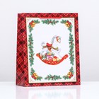 Пакет подарочный новогодний ламинированный «Сладкого праздника », 26×32×12 см - Фото 1