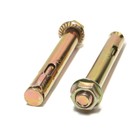 Анкерный болт ЛОМ, с гайкой, оцинкованный, 12х100 мм, 50 шт - фото 22520210