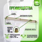 Анкерный болт ЛОМ, с гайкой, оцинкованный, 12х200 мм, 40 шт 9893722