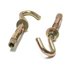 Анкерный болт ЛОМ, с крюком, оцинкованный, 8×40 мм, 100 шт. - фото 38837542