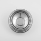 Миска Доляна «Индия», 450 мл, d=18 см, нержавеющая сталь - Фото 2