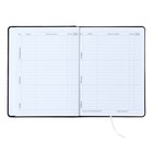 Дневник универсальный для 1-11 класса Single Track, твёрдая обложка, искусственная кожа, шелкография, ляссе, 80 г/м2 - фото 22698183