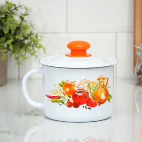 

УЦЕНКА Кружка с крышкой, 1 л