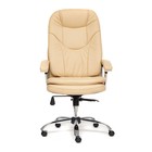 Кресло офисное для руководителя SOFTY LUX 36-34, 650×450×1360 мм, экокожа, цвет бежевый 9868628 - фото 319813748