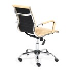 Кресло офисное для руководителя URBAN - LOW, с подлокотниками, на колёсиках, экокожа, цвет бежевый 36 - 34 - Фото 4