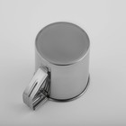 Кружка из нержавеющей стали Доляна «Индия», 250 мл, 9,5×6,8×9 см, с крышкой - Фото 7