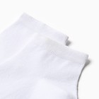 Носки женские укороченные, цвет белый, размер 25-27 (38-42) - фото 41196090