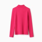 Водолазка детская, цвет фуксия, рост 140 см - фото 22658056