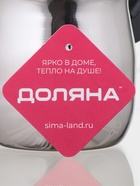 Турка Доляна «Индия», 600 мл, нержавеющая сталь - Фото 6