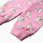 Пижама для девочки, цвет розовый, рост 98 см - Фото 9