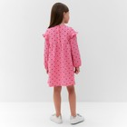 Платье для девочки, цвет розовый, рост 122 см - Фото 4