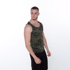 Майка мужская, цвет хаки/пиксель, размер 54 - фото 27462366