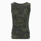 Майка мужская, цвет хаки/пиксель, размер 54 - фото 27462372