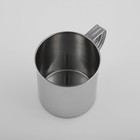 Кружка из нержавеющей стали Доляна «Индия» «Тарун», 500 мл, 12×9×11 см, с крышкой - Фото 5