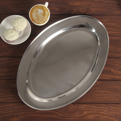 Поднос овальный Доляна, 45 см