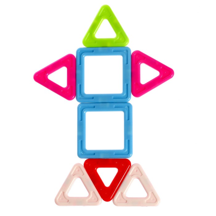 Конструктор магнитный «Мини магический магнит», вариант В, 22 детали 65750