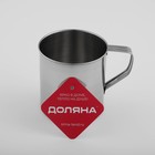 Кружка Доляна «Индия», 500 мл, d=9 см, нержавеющая сталь - Фото 7