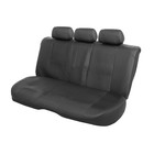 Чехлы на сиденья в автомобиль TORSO Premium, 11 предметов, кожа PU, черный - Фото 4
