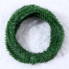 Проволока для поделок и декора «Хвоя» длина — 5 м, диаметр — 2 см, зелёная - Фото 1