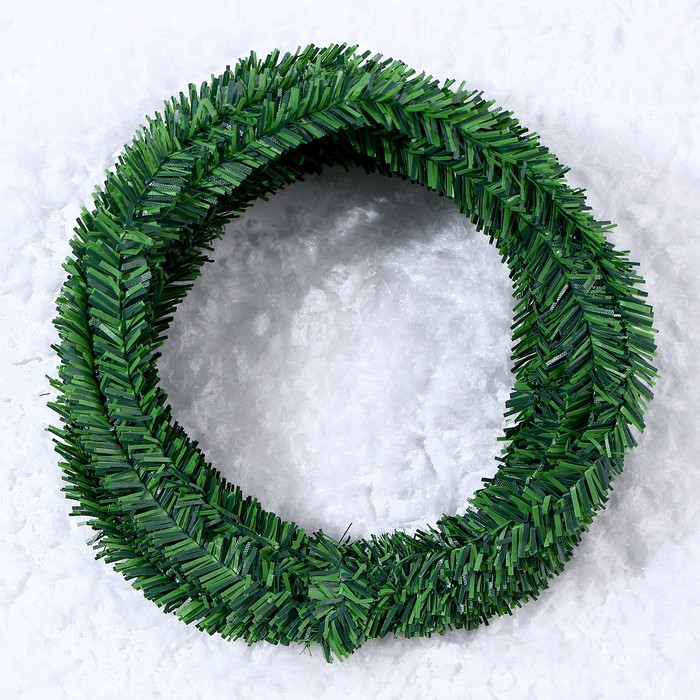 Проволока для поделок и декора «Хвоя» длина — 5 м, диаметр — 2 см, зелёная - Фото 1