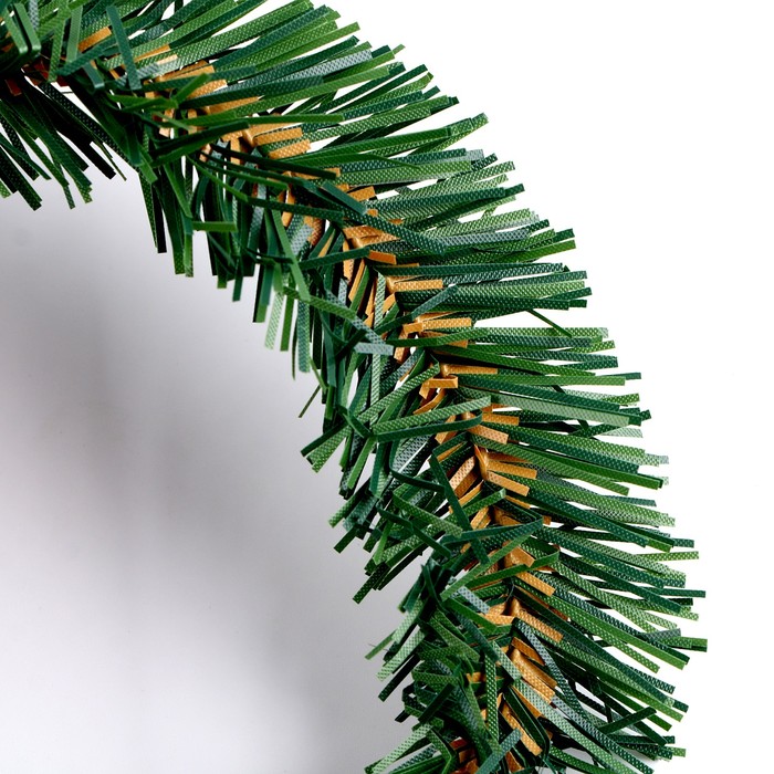 Проволока для поделок и декора «Хвоя» длина — 5 м, диаметр — 5 см, цвет зелёный с коричневым
