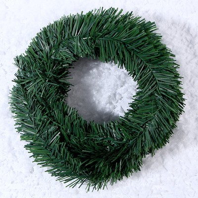 Проволока для поделок и декора «Хвоя» длина — 5 м, диаметр — 5 см, зелёная