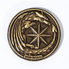 Монета гороскоп 2024 «Дева», латунь, d = 2,5 см - Фото 5