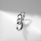 Пирсинг в ухо (хеликс) «Цепь», d=8 мм, цвет серебро - Фото 4