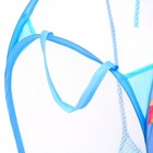 Корзина для хранения игрушек «Малыши-кругляши», 57 х 34 х 34 см, голубая - Фото 6