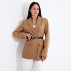 Ремень женский, ширина 2,4 см, винт, пряжка металл, цвет чёрный - фото 22663783