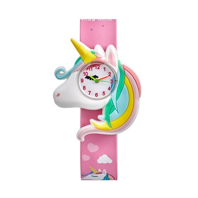 Часы наручные кварцевые детские «Единорог», ремешок силикон