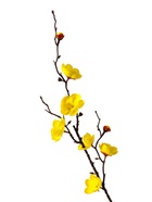 Цветы искусственные «Ветка сакуры», h=50 см, жёлтые 9750558