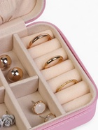 Шкатулка для украшений, 9.5×9.5×4.5 см, розовая - Фото 3