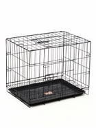 Клетка для собак 61×42×50 см, чёрная - Фото 1