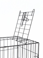 Клетка для собак 61×42×50 см, чёрная - Фото 8