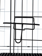 Клетка для собак 61×42×50 см, чёрная - Фото 9