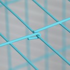 Клетка для собак 61 х 42 х 50 см, синяя - Фото 13