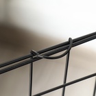 Клетка для собак 51×35×41 см, черная - Фото 11