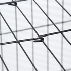 Клетка для собак 51×35×41 см, черная - Фото 14