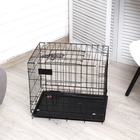 Клетка для собак 51×35×41 см, черная - Фото 4