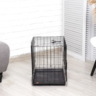 Клетка для собак 51×35×41 см, черная - Фото 5