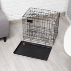 Клетка для собак 51×35×41 см, черная - Фото 10